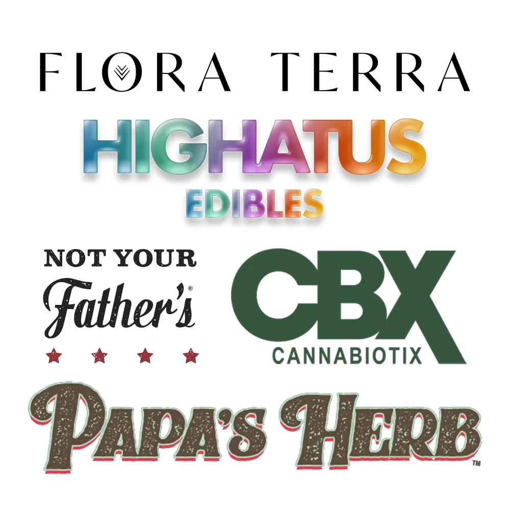 Flora Terra Flower, CBX, Highatus, Good Tide, Papa’s Herb, Not Your Father’s