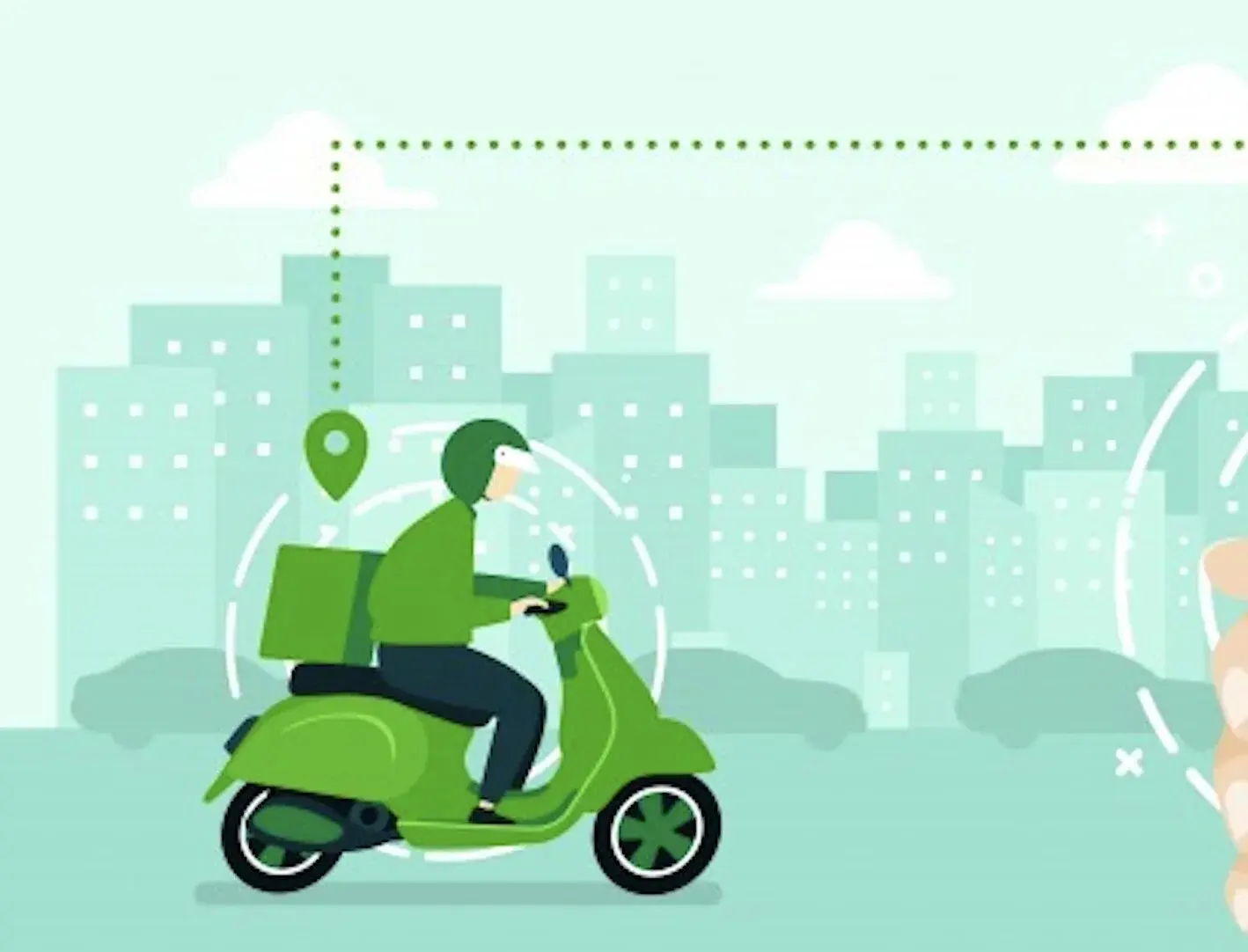 delivery rider