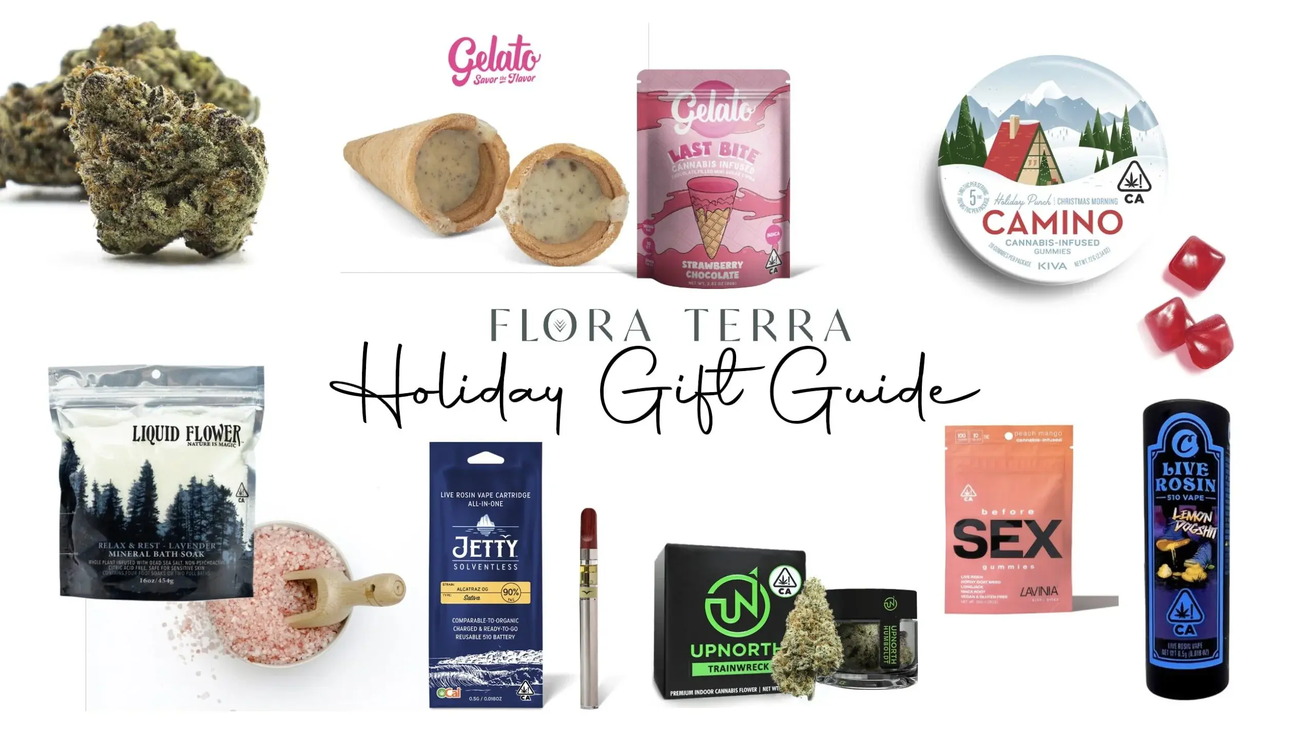 flora terra holiday gift guide cannabis products