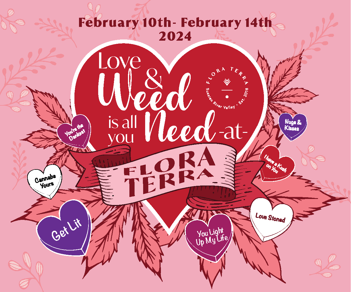 Celebrate Valentine's Day with Love and Savings at Flora Terra! - Flora ...